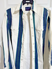 Wrangler Brushpopper Western Vintage Shirt 16-34