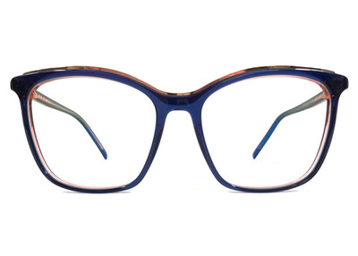 Tom Davies Brillenfassung TD719 Col. 2099 Crystal Blue Pink Cat Eye 54-17-140
