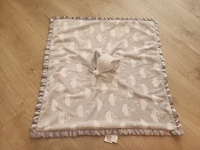 Parents Choice Large Gray Elephant Baby Lovey Clouds Security Blanket Walmart