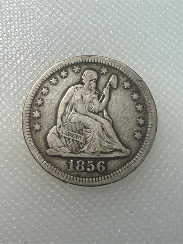 1856-P Seated Liberty Quarter — photo from another recent sale