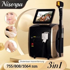 Nisorpa 3in1 Diodenlaser Haarentfernung 755 1064 808 nm Hair Removal Machine