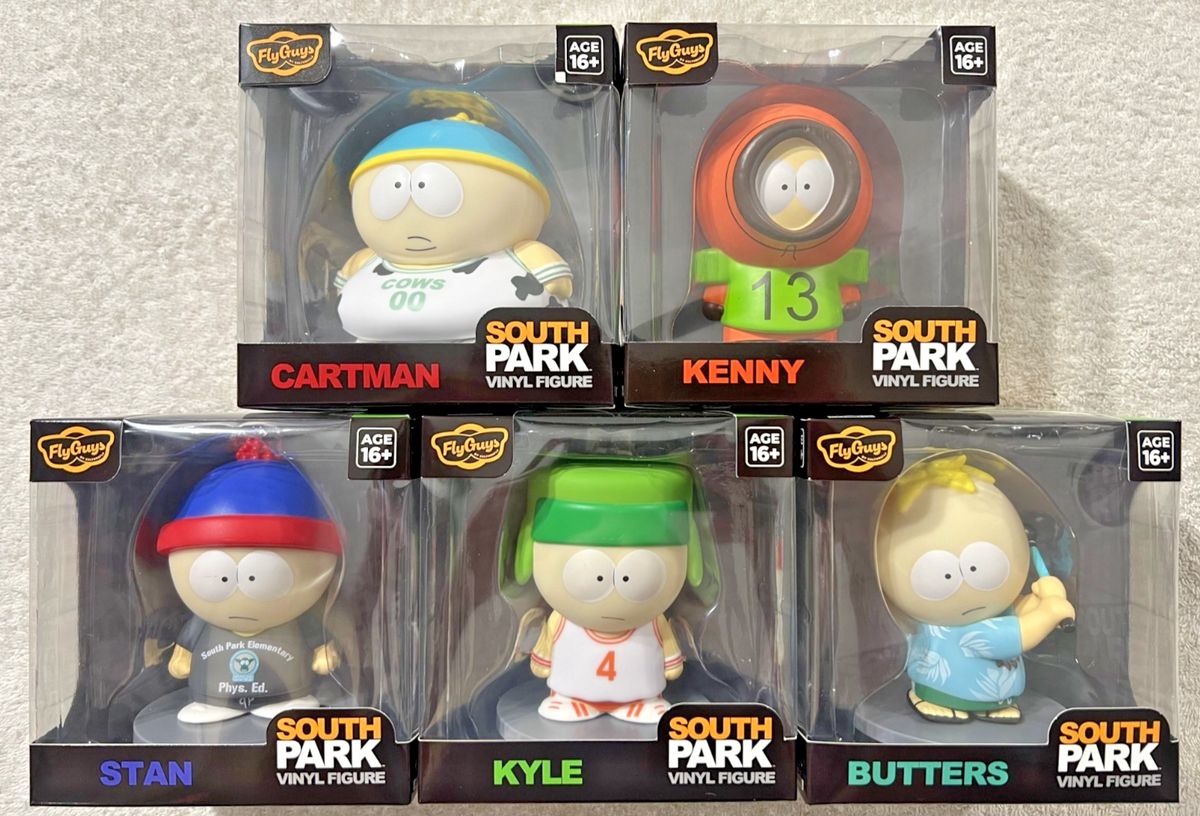 サウスパーク South Park ボブルヘッド フィギュアセット KIDROBOT『サウスパーク』ボーイ・バンド 3インチ コレクタブルソフビ