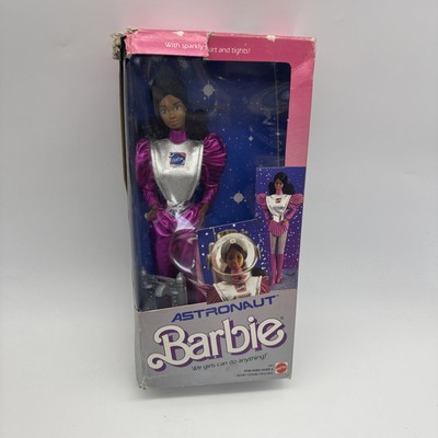 1985 Mattel Astronaut Barbie African American #1207 NRFB Hard to Find! 