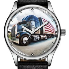 Orologio Da Polso Rare Trendy Con Cassa Da 38Mm Per Camion Americani E Rimorchi