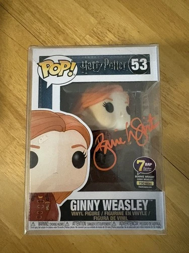 Funko Pop! Harry Potter - Ginny Weasley #53 Autographed Bonnie Wright JSA COA