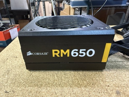 Corsair RM650 650W 80 Plus Gold Fully Modular PSU ATX Power Supply 75-001936 - Bild 2 von 5