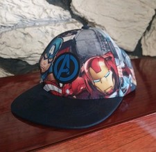 Marvel Avengers Youth Snapback Adjustable Kids Captain America Ironman Cap Hat