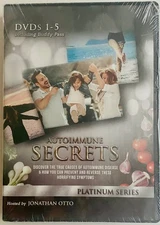 Autoimmune Secrets Platinum Series DVDs 1-5 Jonathan Otto NEW Sealed Health