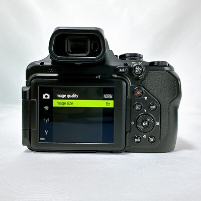 NIKON Coolpix P1000 Black Digital Camera 125x Optical Zoom16MP