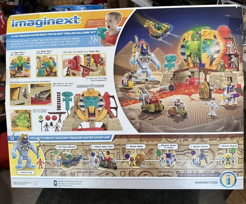 NEW Fisher-Price Imaginext Serpent Strike Pyramid Playset Egypt Light & Sounds - Picture 2 of 5