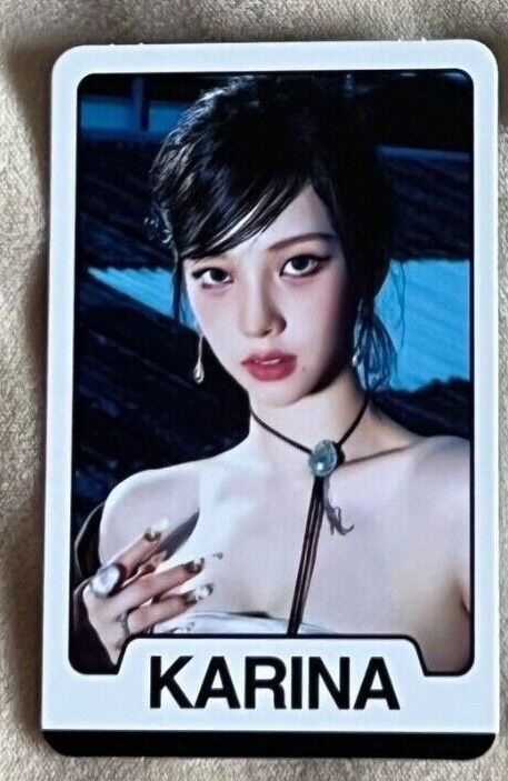 AESPA WEEK - DRAMA CITY MD TRADING CARD OFFICIAL KARINA AESPA WEEK - DRAMA CITY MD TRADING CARD OFFICIAL KARINA