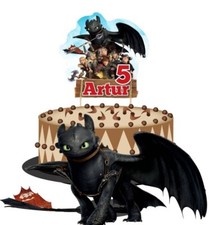 Dragon Ohnezahn Drache - TORTEN DEKO Geburtst...