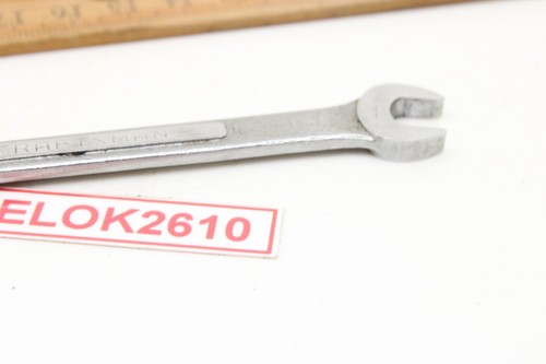 Craftsman V 44502 6 mm 8 mm métrico cromo llave de extremo abierto EE. UU. - Imagen 6 de 8