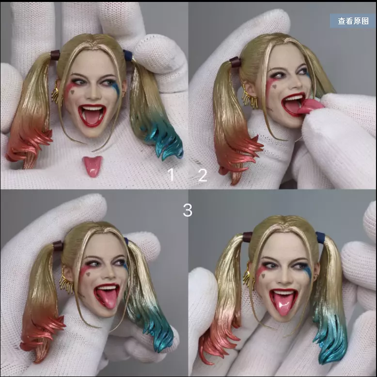 Hot Toys Suicide Squad Mate Harley Quinn Tongue Fit 1 6 Action