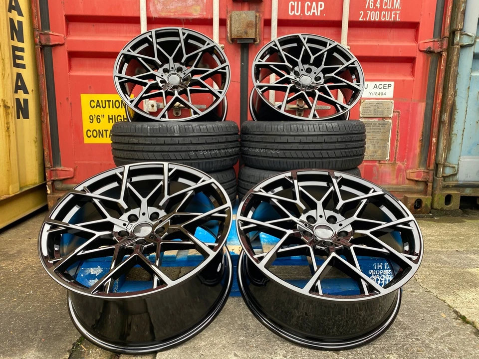20" BLACK 795m Style Wheels & Tyres Fits Bmw 3 4 5 Series G20 G30 X3 X4 5x112