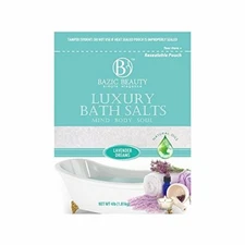 Bazic Beauty Luxury Bath Salt Bag 4lb (Lavender Dreams)