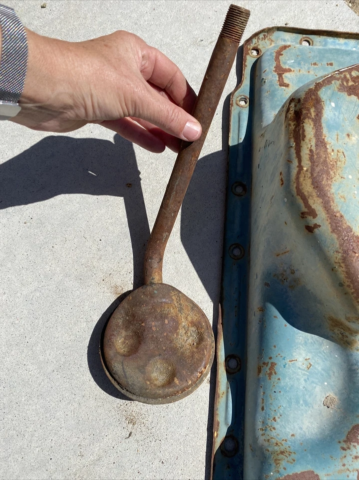 1967 1968 69 70 71 Duster Dart Dodge Plymouth Mopar 187 cárter de aceite 383 400 440 A Foto 3 de 4