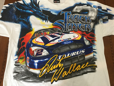 RUSTY WALLACE Miller Racing Shirt NIP 