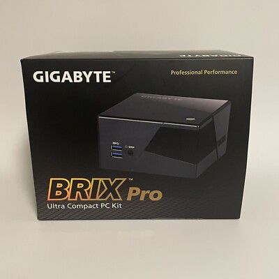 GIGABYTE BRIX PRO ULTRA COMPACT PC KIT GB-BXi7-4770R 1000GB HD 8GB
