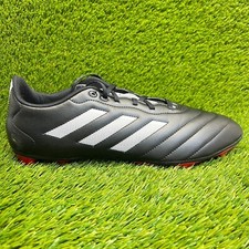 Adidas Goletto VIII FG Mens Size 13 Black White Running Leather Soccer Cleats