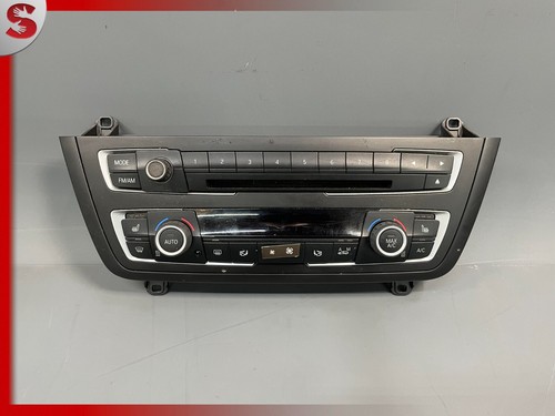 12-15 BMW F30 F34 RADIO CD PLAYER A/C HEATER CLIMATE CONTROL SWITCH OEM USED - Picture 6 of 8