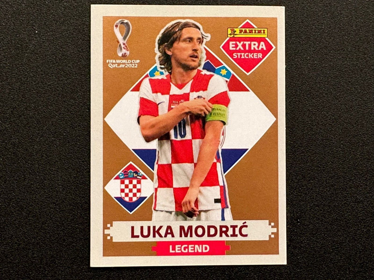 Panini Qatar World Cup Extra Sticker 2022 Legend Luka Modrić