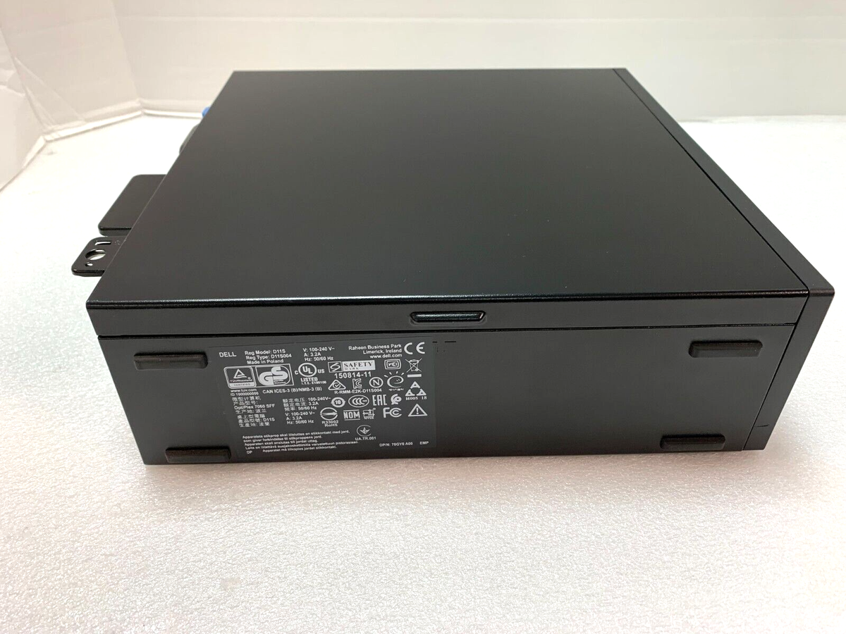 Dell OptiPlex 7060 SFF i7 8700 3.20GHz 16GB DDR4 256GB SSD Desktop