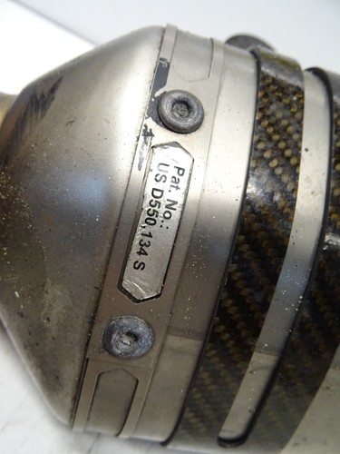 Kawasaki ZX6R ZX636 2013-2019 Akrapovic Exhaust Silencer End Can and Link Pipe - Picture 12 of 13
