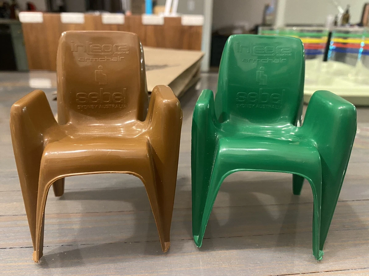 Integra Sebel Arm chairs Australia Plastic Salesman Sample