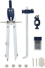 Mr. Pen- Professional Metal Compass with Wheel and Lock for Geometry,...