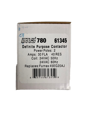Mars 780 Definite Purpose Contactor 61345 Power Poles: 2