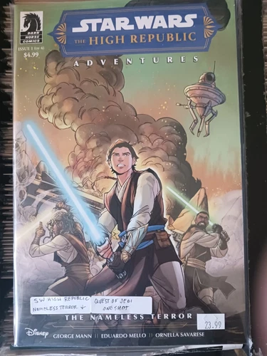Star Wars High Republic Adventures The Nameless Terror #1-4 Plus Quest Of Jedi.