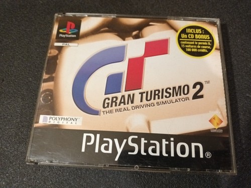 Jeu PS1 Gran Turismo 2 – Version PAL | PlayStation 1 | État Correct Complet | Jeu De Course Rétro