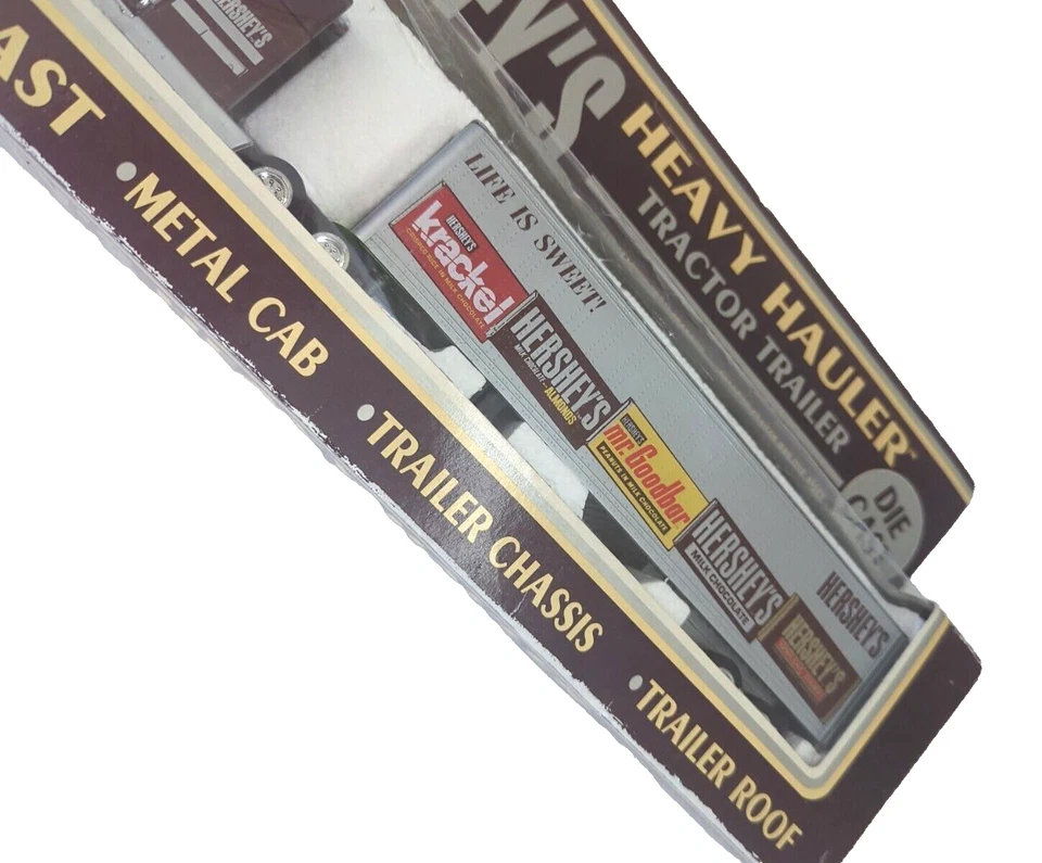 Barras de caramelo tractor y remolque K-line 'Hershey's Heavy Hauler' 1992 Foto 3 de 4