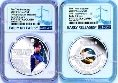 JABBA THE HUTT 2018 SILVER STAR WARS CLASSIC NGC PF70 FIRST RELEASES W/OGP