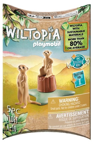 Playmobil Wiltopia 71069 Meerkats Bundle Figurines Toy Games Building Christmas - Picture 9 of 11