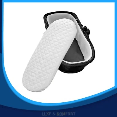 Soft Baby Moses Pram Basket Extra Thick - 4CM] Mattress Comfy Cushy UK All sizes