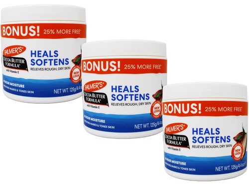 Palmer's Cocoa Butter with Vitamin E, Body Moisturizer 4.4 OZ Jar - 3 Pack - 第 1/5 張圖片