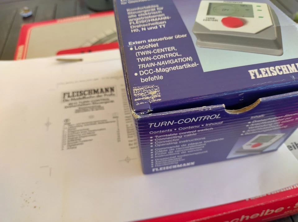 Fleischmann 6915 Turntable Controller In Original Box - Image 3 of 3
