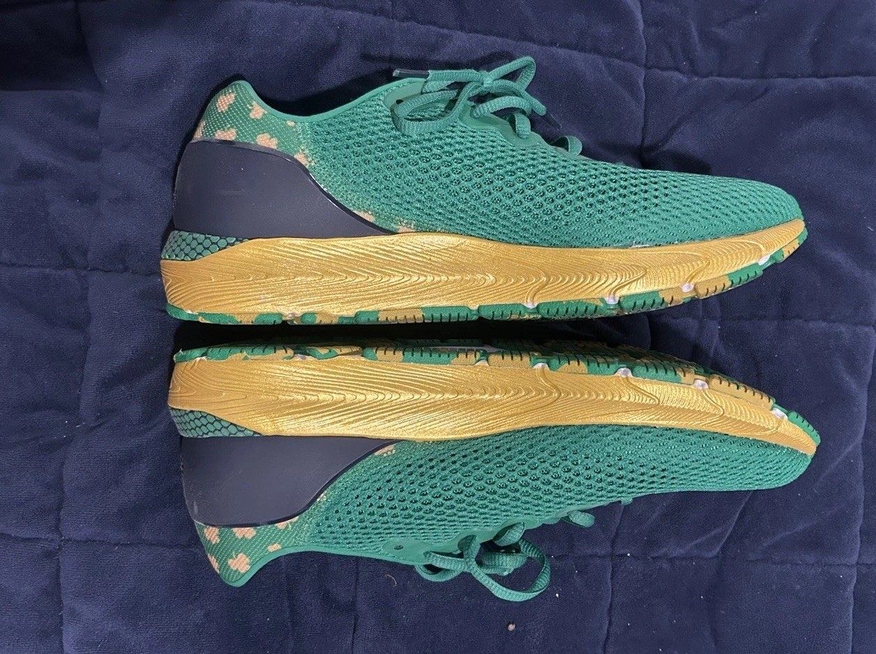 Under Armour UA Team HOVR Sonic 4 Notre Dame Shoes 3024293-300 Men's Sz 11 New thumbnail 5