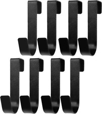 Over Cabinet Hook,8 Pieces over the Door Drawer Cabinet Hook,Black Cabinet Door