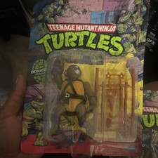 Playmates Toys TMNT Donatello Boxed Action Figure with Bo Staff