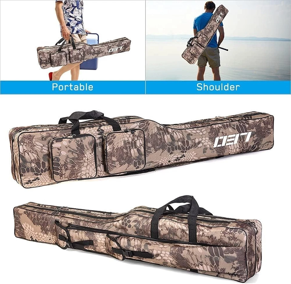 Borsa da Pesca Portatile - Sacca Canna e Attrezzi Resistente allo Strappo - Rod - Immagine 4 di 4