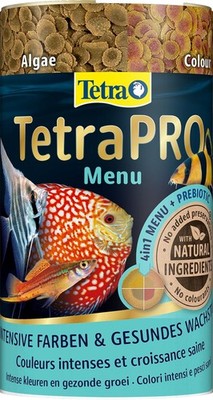 Tetra Pro Multi-Crisps Menu - 4in1 Premium Fischfutter-Mischung mit