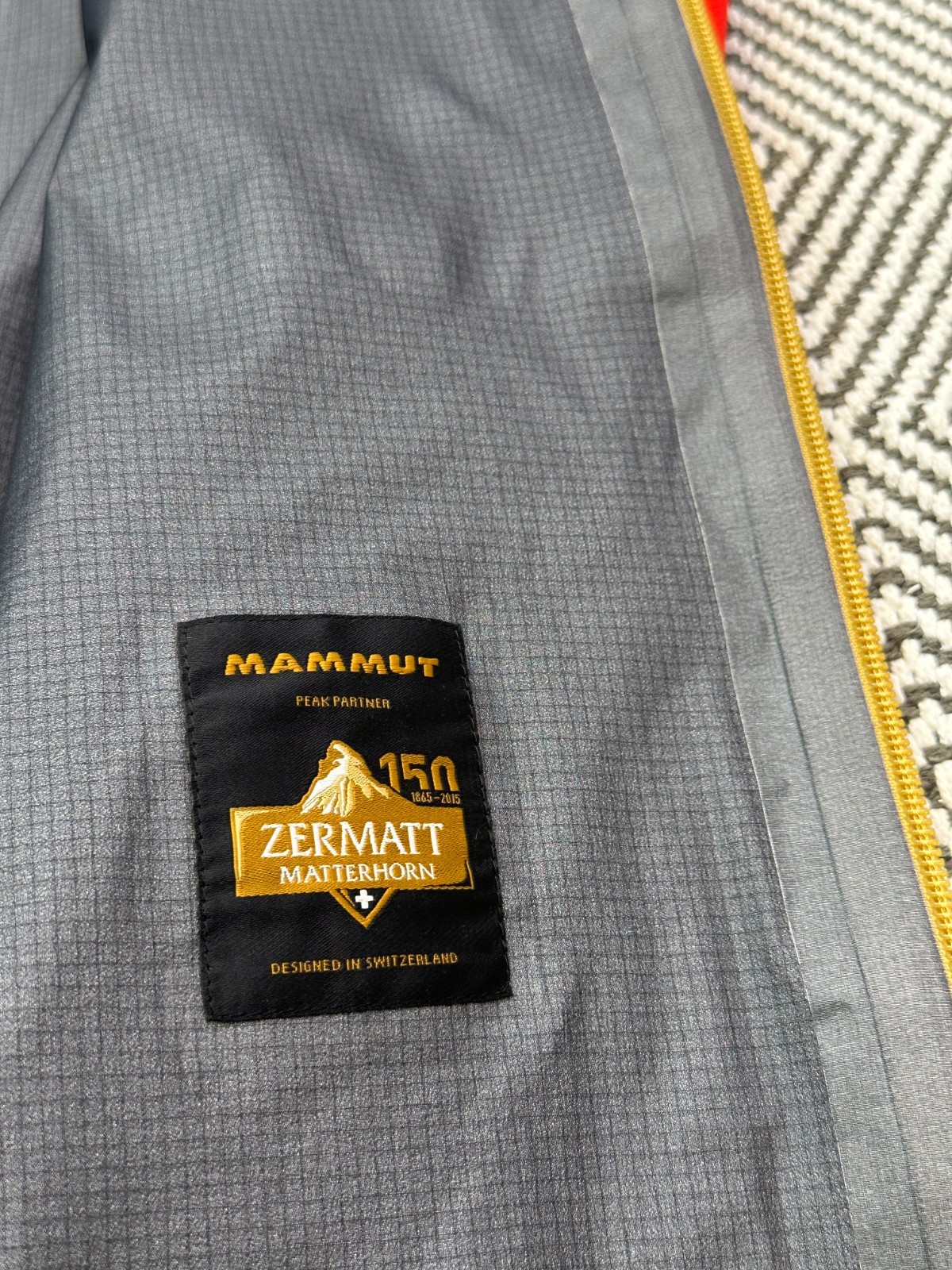 Mammut Whymper Jacket Men’s Red Gore-Tex Pro Shell Size L £500 RRP image 10