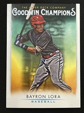 2021 Upper Deck Goodwin Champions #49 Bayron Lora Baseball Card