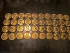 1953-D Wheat Penny Roll - Lincoln cents UNC RED 40 BU coins