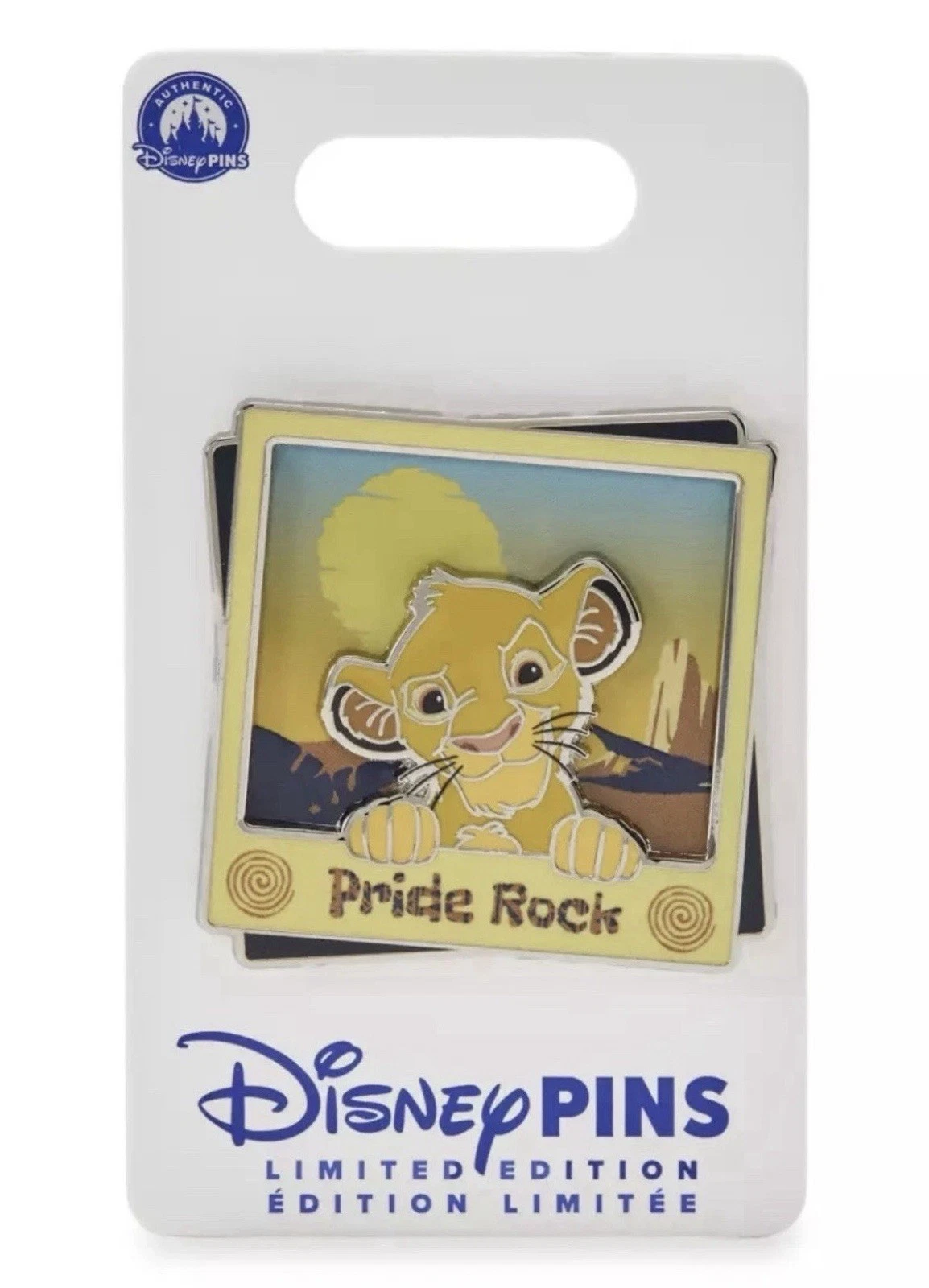 Disney Limited Edition 2000 Pride Rock Simba The Lion King Single Pin (PRESALE)