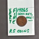 1926 S   VERY  FINE   LINCOLN CENT   VERY FINE  1926S  / RS COINS #38J FREE SHIP
