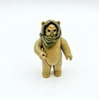 Vintage 1984 Star Wars Last 17 Ewok Lumat Action Figure w/ Hood -Kenner POTF LFL